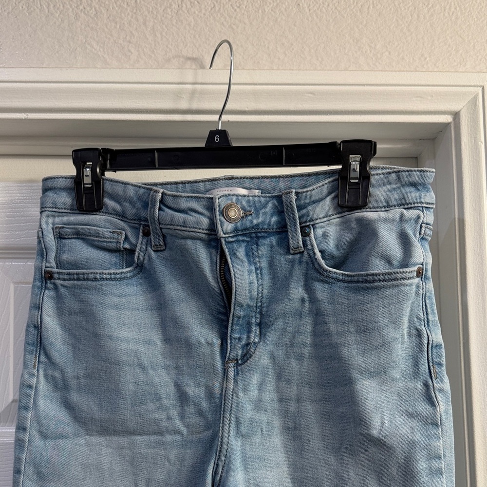 LC Lauren Conrad Soft Blue Denim Pants
